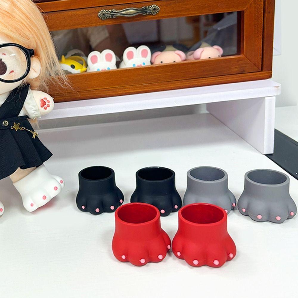 Cotton Doll's Shoes 20cm Board Shoes Cartoon Soft Rubber Shoes  Birthday Gifts