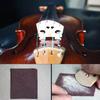 1-4pcs Violin Bridges Fiddle Maple Wood for 4/4-3/4 Size Instrument Accessories Violin Strings Bridge Part Tools