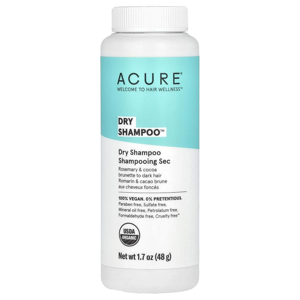 Dry Shampoo, Brown to Dark Hair, Rosemary and Cocoa, 48G(1.7Oz)