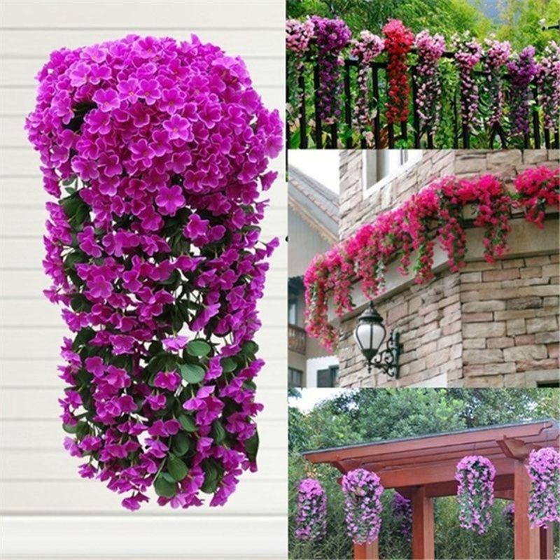 Beautiful 5 Petals Orchid Artificial Vine For Sophisticated Wedding And Party Decor