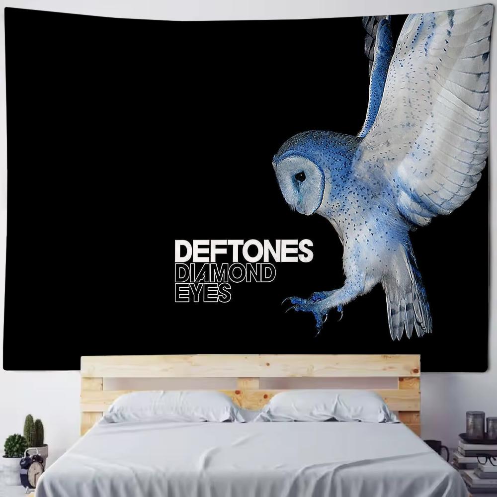 DDeftones Singer Tapestry Decoration Bedroom Dormitory Background Cloth Holiday Home Party Living Room Club Cloth
