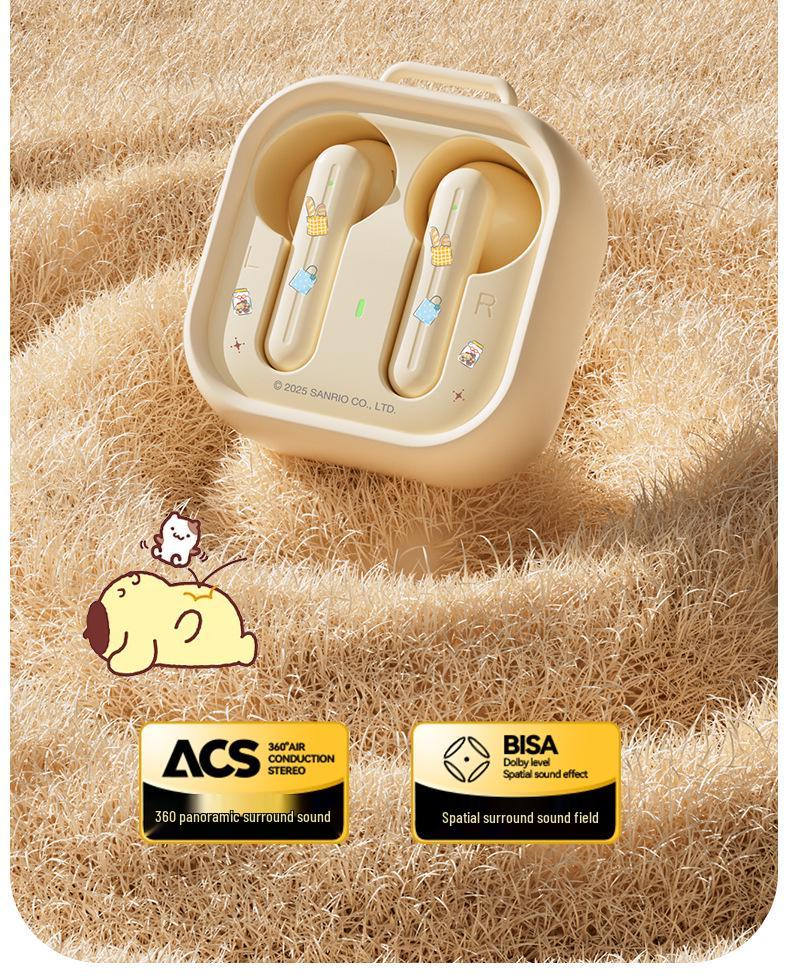 Sanrio H19 Hello Kitty Cute Wireless Bluetooth Headphones - Ideal Gift for Students and Parties