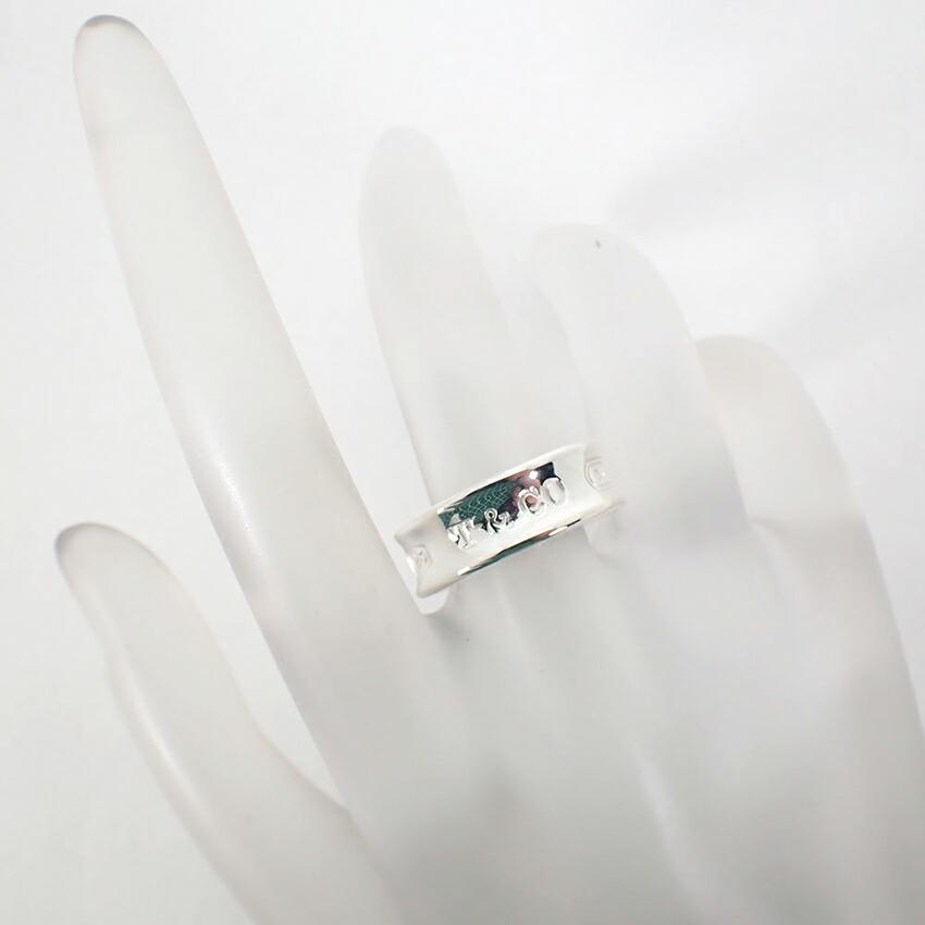 [Used] TIFFANY 925 1837 Ring / Size 11 / J11-9