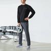 Li-Ning Fleece Lined Sports Pants Men bottoms Gray AKLRF47-3