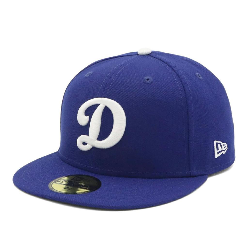 [New Era] Kšiltovka 59FIFTY MLB LA Tmavě královská 7 5950 LOSDOD D DROY WHI 25J