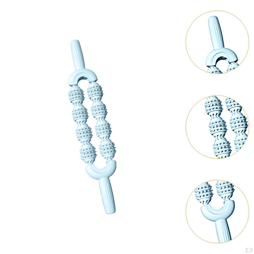 Massage Roller Stick Equipment 41cm Long Training Yoga Column Muscle Massager Tools for Neck Sports