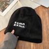 Women's autumn and winter hats, crimped warm knitted hats, ear protectors, cold-proof pullovers, and headcaps for men