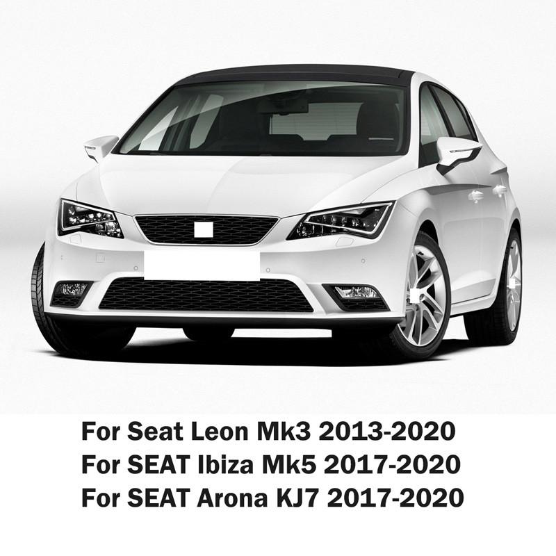 1 Pair Side Door Rear View Mirror Cover Cap for SEAT Leon Mk3 5F (ST/FR/Cupra) 2012-2020/Ibiza Mk5/Arona KJ7 2017-2020