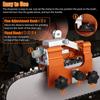 Chainsaw Sharpener Portable Hand Crank Chain Saw Sharpener Tool Suitable For 4"-22" Chain Saws Electric Saw