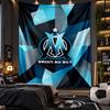 Wall Hanging Tapestry Olympique Lyonnais FC Print Cloth for Living Room Bedroom Home Decor