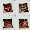 Cute H-Hanako-Kuns Kawaii Case Plush Fabric Soft Pillowcase Double Sided Print Cushion Cover Household Gifts