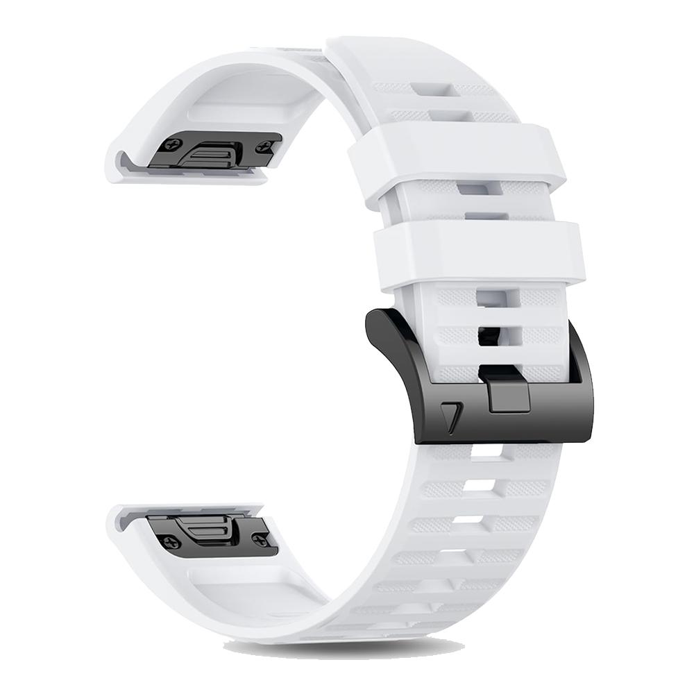 QuickFit 22mm 26mm Silicone Watch Band For Garmin Fenix 6 6X Pro 7X 7 8 E 5X 5 Plus Epix Gen 2 Forerunner 955 965 Tactix 8 Strap