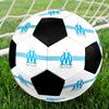 1PC  OM Size 5 Soccer Ball PrahaIndoor Soccer Ball Colorful All Ages Machine Stitched PVC Competition Ready Durable High-Bounce
