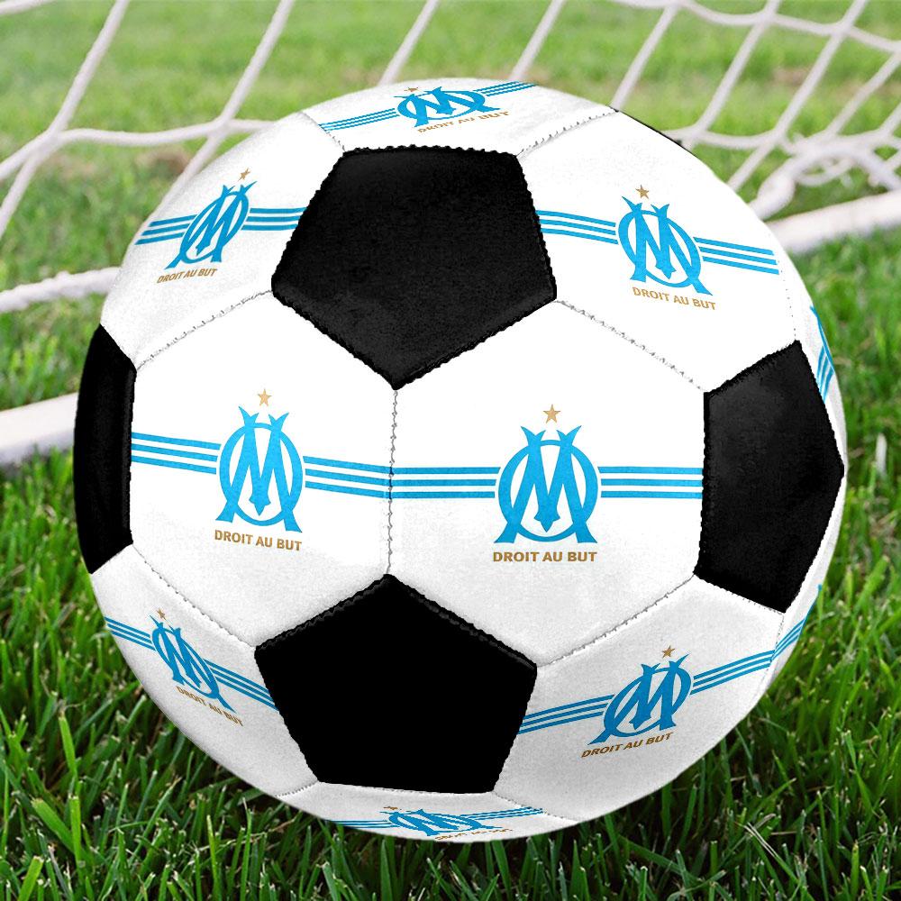 1PC  OM Size 5 Soccer Ball PrahaIndoor Soccer Ball Colorful All Ages Machine Stitched PVC Competition Ready Durable High-Bounce