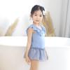 New Style Toddler Girls' One-Piece Ruffle Skirt Swimsuit - Cute Princess Design