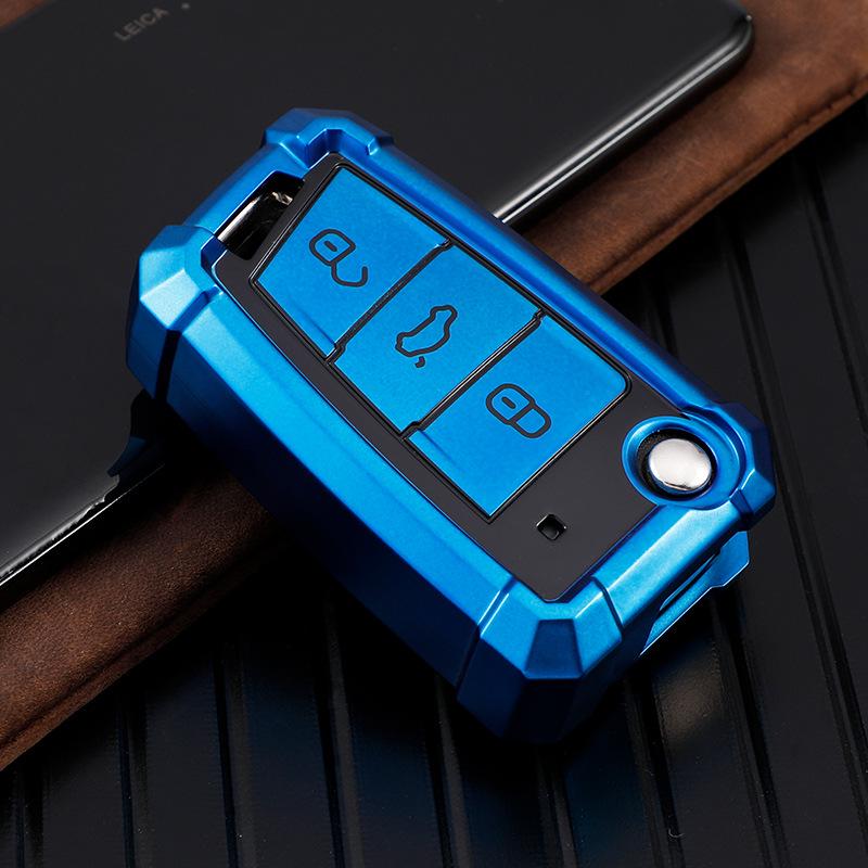 

Чехол для ключа Volkswagen для Tiguan L, Lavida Plus, Tayron, Tayron X, Teramont, Lamando, Golf 7 - Оболочка для ключа