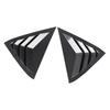 1 P  Rear Side Window Louver Privacy   Reduce Temperature Window Louver   Vent Scoop Shade Cover Blind for   MK7 7.5 2008 to 2017