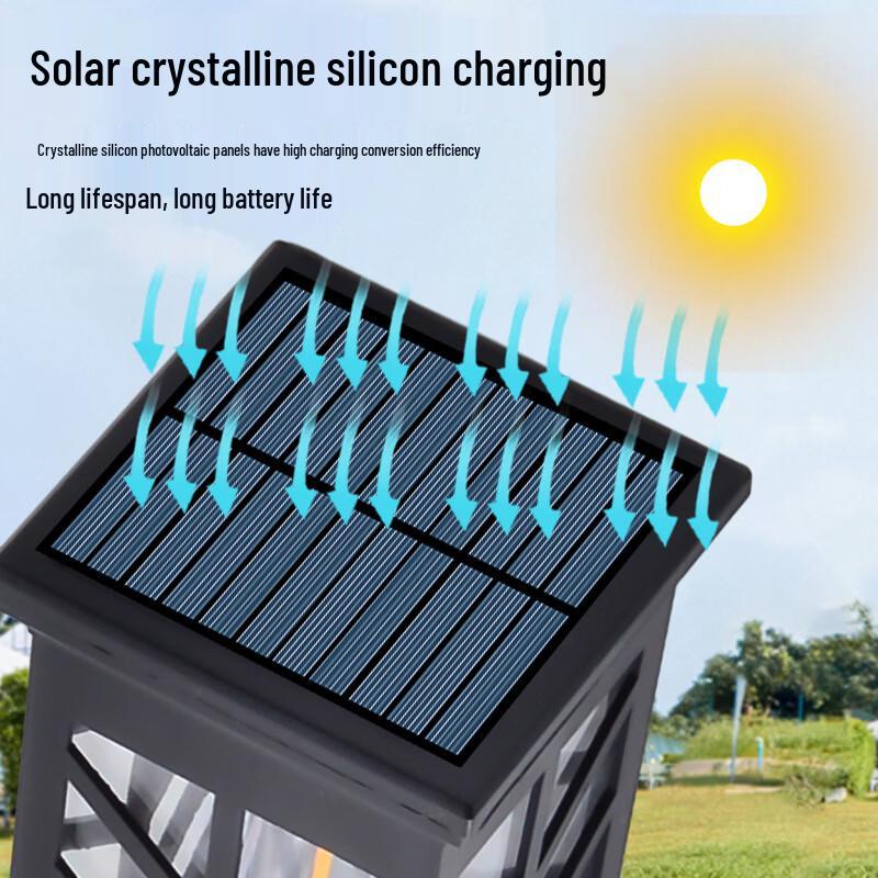 NuFeng Solar Powered Lawn Lights