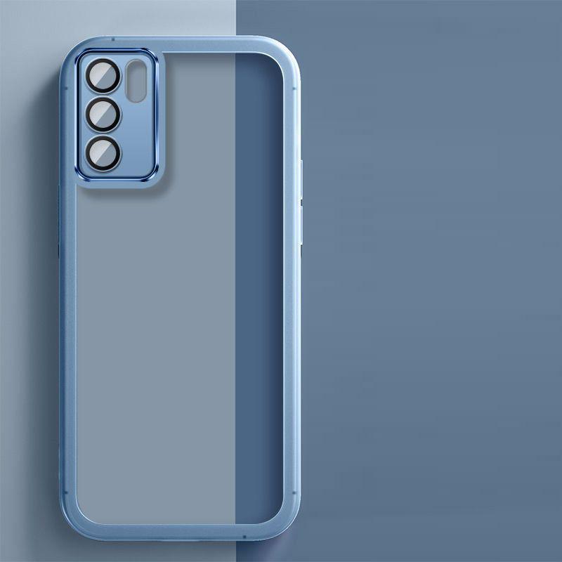 Für OPPO A54S Hülle Oppo A16 Handyhülle oppo A54 4G Abdeckung oppo A55 4G A16S A56 A55 5G A54S Stoßfest Beschichtet Silikon Rückabdeckung