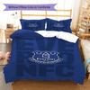 Everton F.C Pattern Bedding,Quilt Set Quilt Cover Pillowcase Home Birthday Gift(1 * duvet cover + 2 * pillowcase, without core)