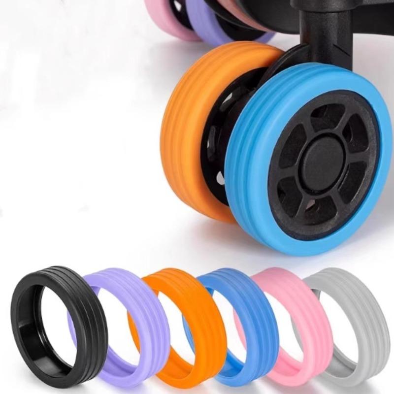 Cichy Pokrowiec Ochronny na Kółka do Walizek, Redukujący Hałas Kół. Cichy Pokrowiec Ochronny na Kółka Walizki