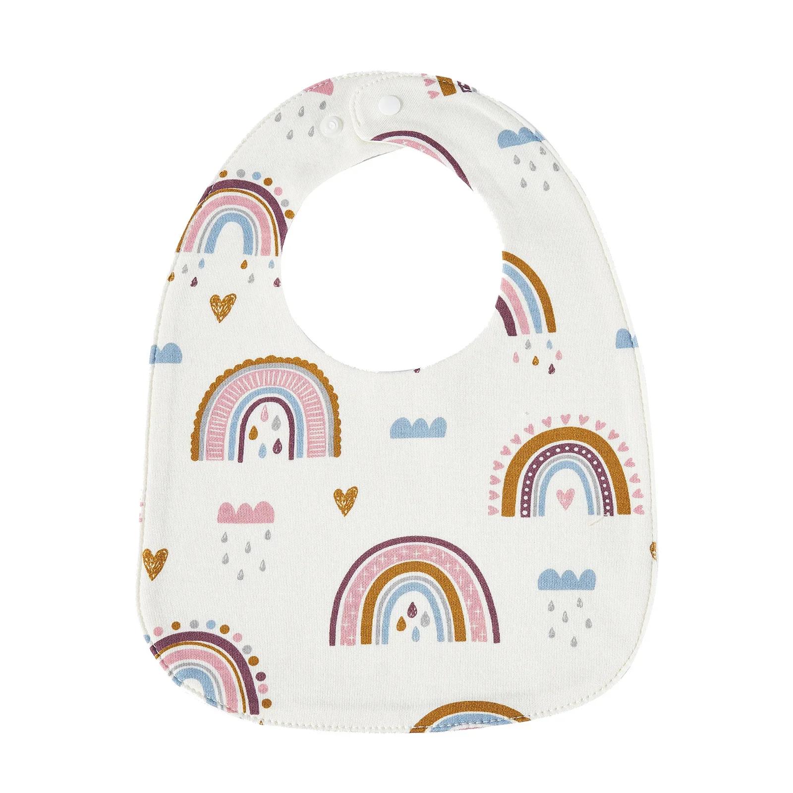 

Baby Bibs Burp Cloths Bibs Soft Cotton Adjustable Bib U Shape Newborn Feeding Bib Infants Saliva Towe