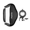 Godox 80 * 80cm/31 * 31inch Flash Softbox Diffuser Inner Grid with S2-type Bracket Bowens Mount