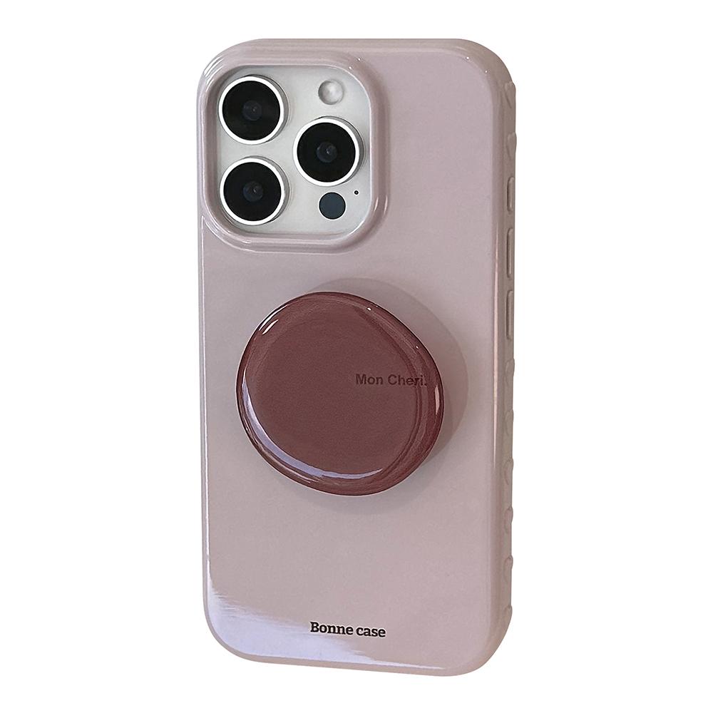 

Cute Purple Phone Case for IPhone 13 15 14 16 17 Pro Max Shockproof Protective Lovely Soft Back Cover with Stand Holder Bracket iPhone 15 Pro