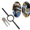Motorcycle Fork Spring Compressor Tool Kit For Most Upside Down Street Bike Motorcycle Maintenance Repairing Universal Aluminum