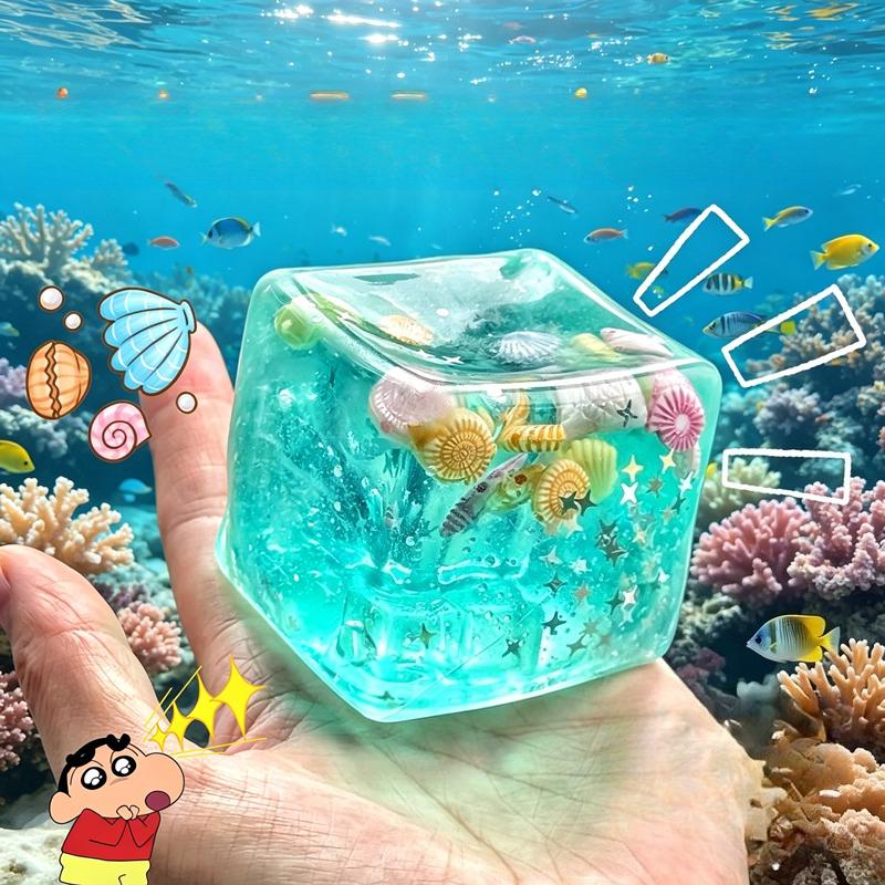 Soft Ocean Squishy Toy Pressure Ball Sensory Toy For Relieving Stress And Anxiety In  Maltose Ball Fidget Toy Squeeze Toy
