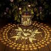 Hummingbird Solar Courtyard Lantern - Popular Garden Craft, In Stock, Balcony Wrought Iron Design