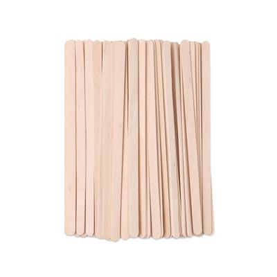 200/500/1000pcs Wood Craft Sticks Eyebrow Waxing Sticks Small Face Wax Spatulas Applicator Popsicle Sticks for Crafts,Coffee Stirrer Stick,DIY Wood