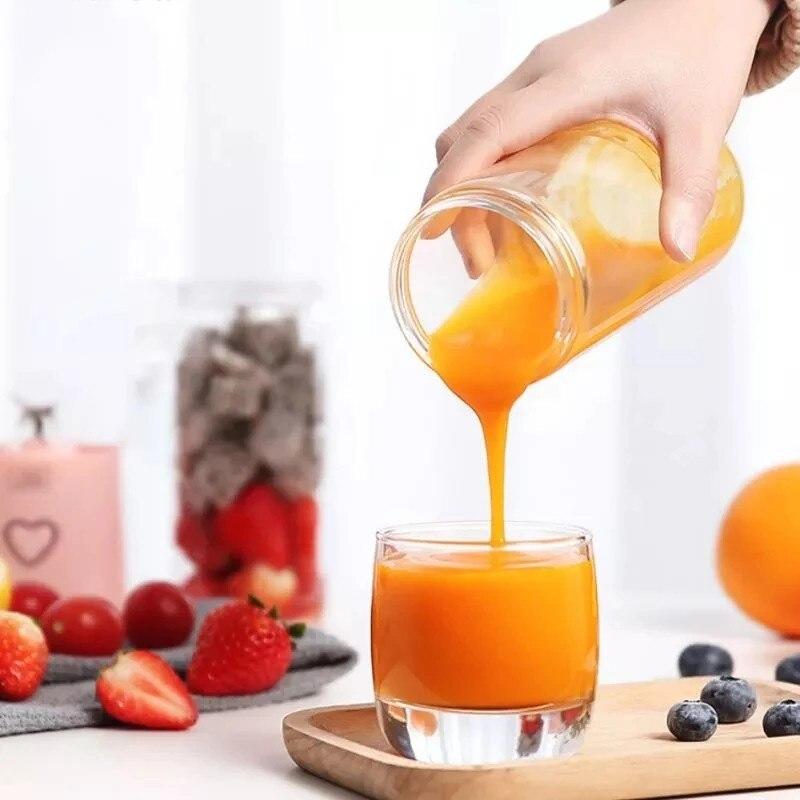 Portable Mini Blender USB Battery Electric Smoothie Juicer Smoothie Blender