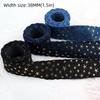 1 yard 38MM Gold Star Denim Cloth Ribbon 38MM Width Clothing Sewing Supplies  Clothing Sewing