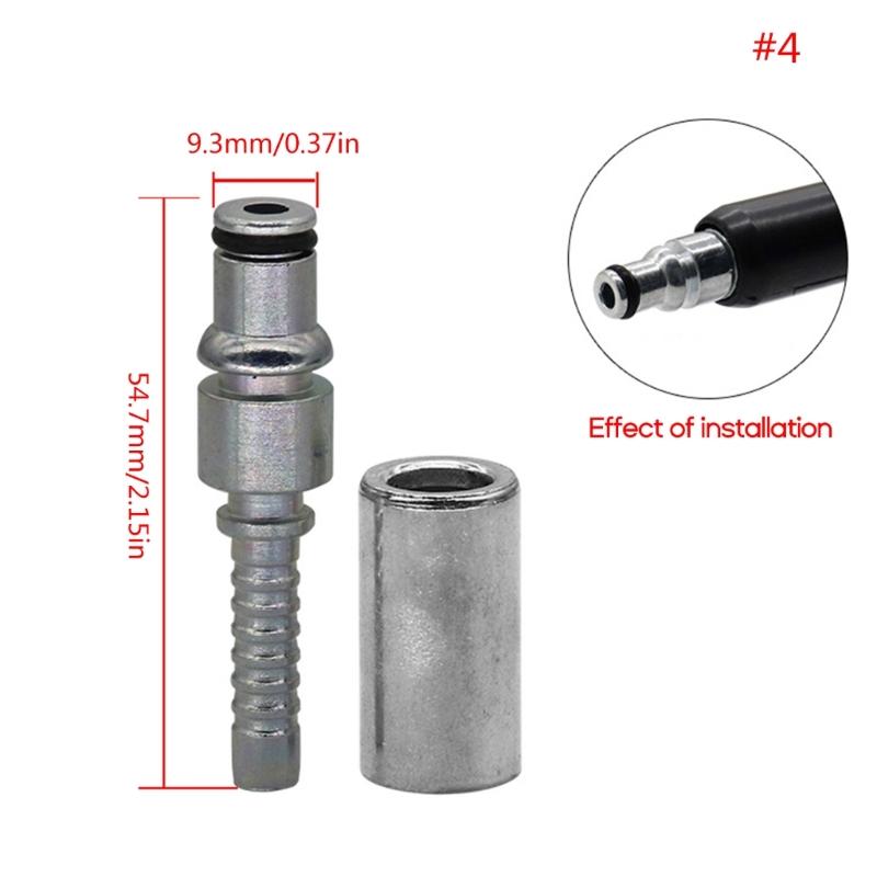High Pressure Washer Hose Insert Fittings Car Washer Water Cleaning Hose Pipe Fitting TwistConnector Quick Fixing