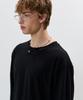 KNOUUN Layered Henry T-Shirt (Black)