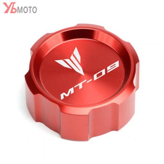 For Yamaha MT-09 MT 09 Mt09 FZ09 2014- (not for ) Motorcycle Parts Front and Rear Brake Fluid Tank Cap Reservoir
