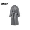 Only Women's 100% Lamb Wool Double-Faced Long Coat