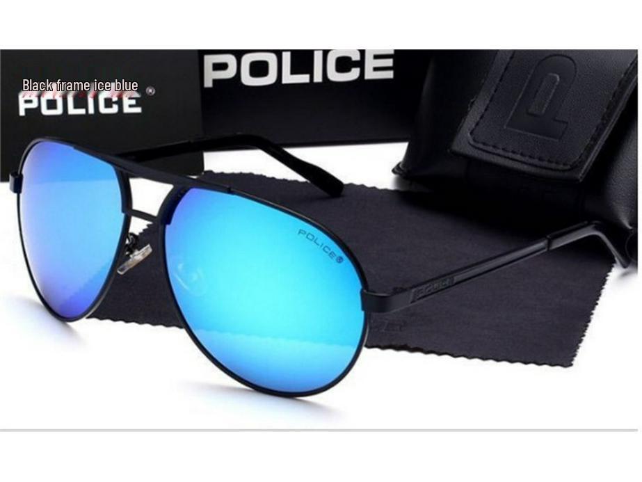 

2025 Солнцезащитные очки Frog Eye с поляризацией, защита от УФ-лучей, унисекс, большая оправа