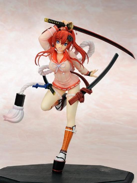Hyakka Ryoran Samurai Girls Yagyu Jubei Maßstab PVC bemalt fertiggestellt (1/8 Produkt)