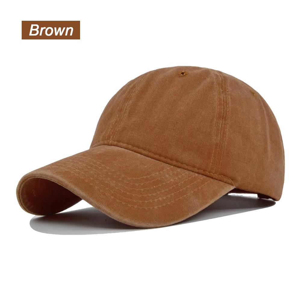 Custom Retro Baseball Cap for Women and Men Graphic Print Logo Washed Cotton DIY Summer Sun Unisex Adjustable Size Casual Hat