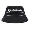 TaylorMade Men's Lined Bucket Hat, Black, Size 58cm, Visor, 2025SS UN559