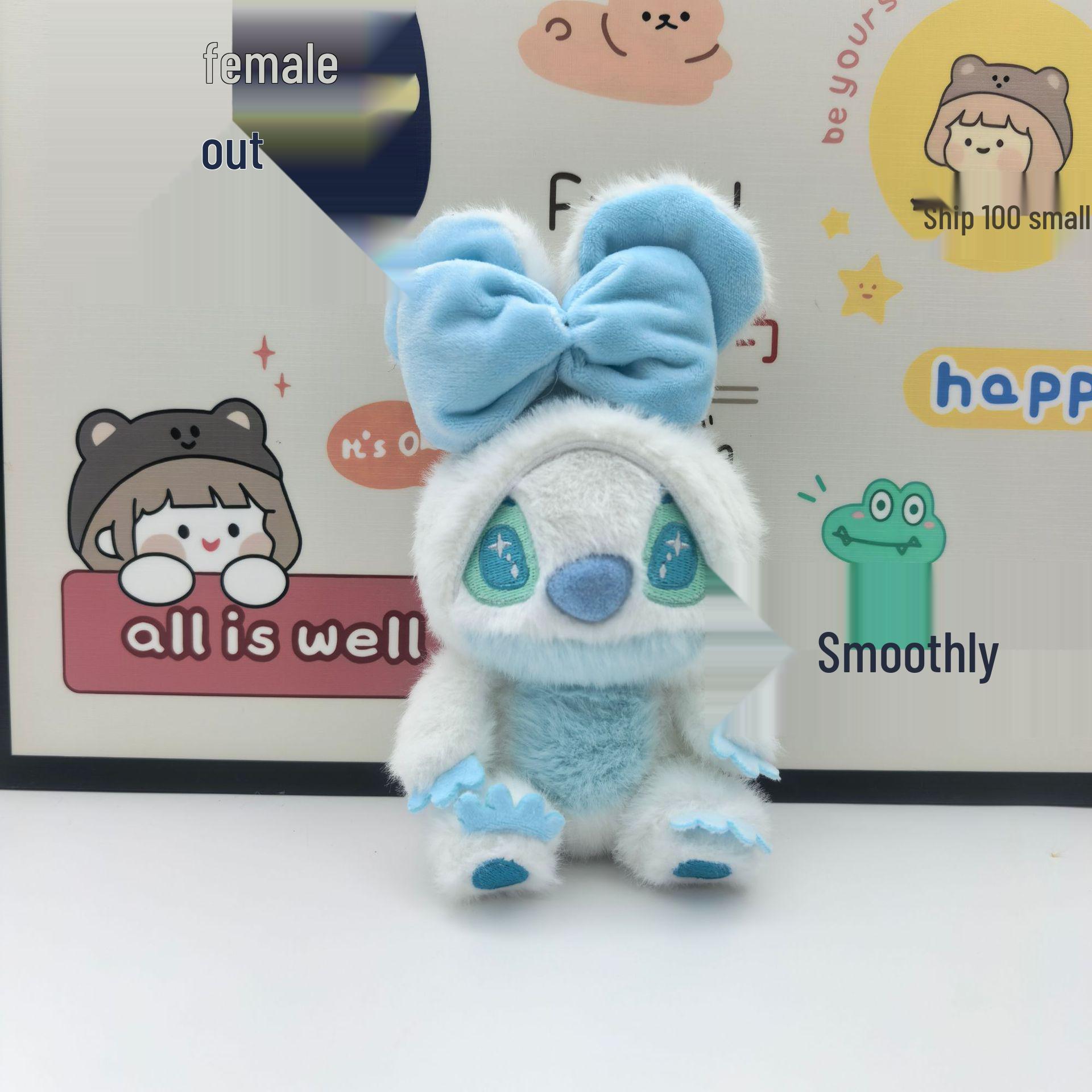 Stitch Candy Plush Toy Keychain - Children s Claw Machine Figure Doll Pendant 18cm