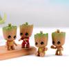 Movie Superhero Spider 4pcs/Set 6-8cm Action Figure Anime Decoration Collection Mini Doll Toys Model Children