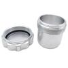 Aluminum Alloy 2 "ID Weld On Cap Neck Fuel Filler Tank Water Sump Splash Bowl