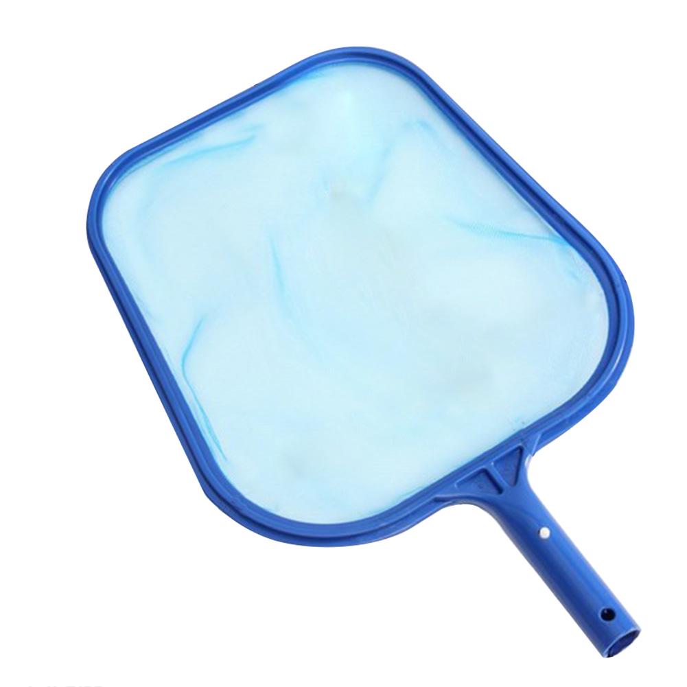 Tub Cleaner tool Professional Lightweight Mesh Frame Net Durable Blue Swimming Pool Spa Leaf Trash Net Skimmer Rake
