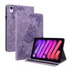 Tablet Case For Ipad Mini 6 Case 2021 Retro Embossing Pu Leather Wallet Cover For Ipad Mini 6 2021 Case Coque Funda 8.3 Inch