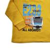 Kiejun Kids' JR Line Train Sweatshirt, Keihin-Tohoku Line, E233, JR East, Railroad Crossing Design, Long Sleeve, Boys, Size 100-130cm, K661 (Size 110,