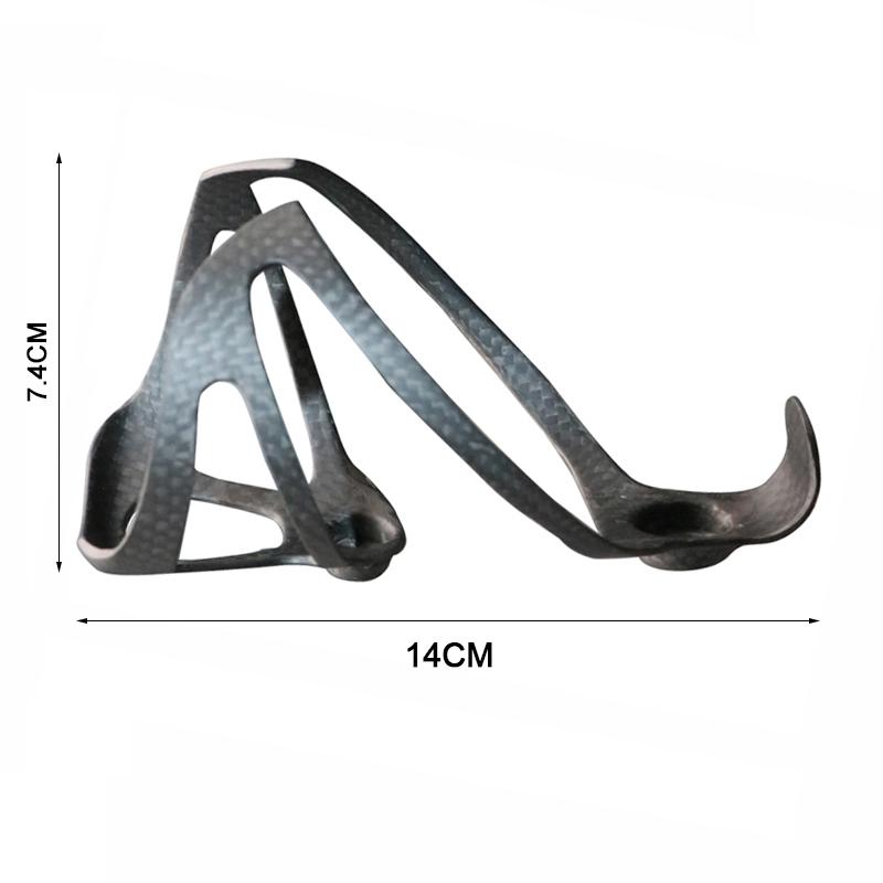 Porte-bidon de vélo Fibre de carbone 3K complète Super léger Vélo de route/montagne Cyclisme Porte-bidon Cage Mat Brillant 18g XXX