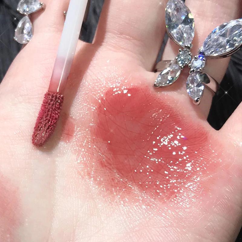 Little Bear Mirror Lip Gloss: Watery Glass Lip Nectar Moisturizing Lipstick